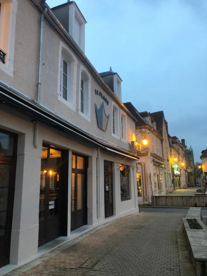 Hotel Restaurant La Place Saint-Amand-Mont-Rond Exterior foto